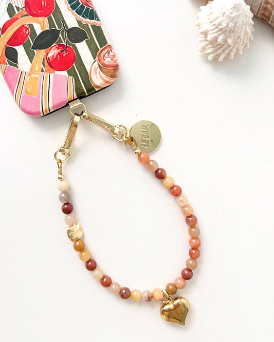 Eternal Flame - Beaded Charm Strap
