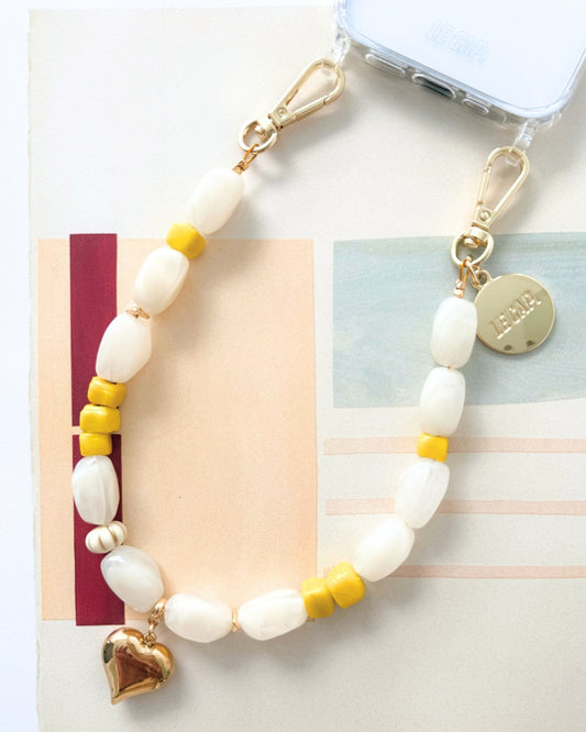 Luna - Beaded Charm Strap