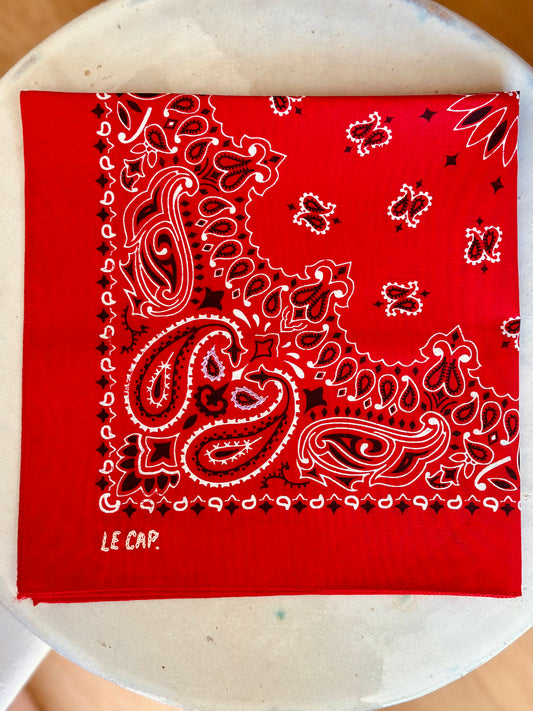 Bandana Scarf - Red