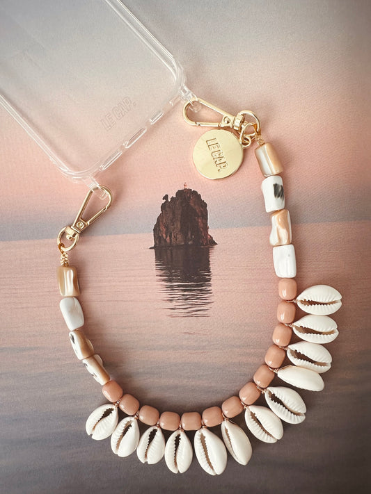 Beaded Wristy Strap - Island Goddess (Natural)