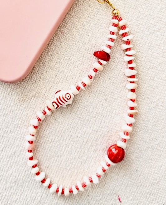 Tingle Phone/Bag Charm - Coral Me Crazy