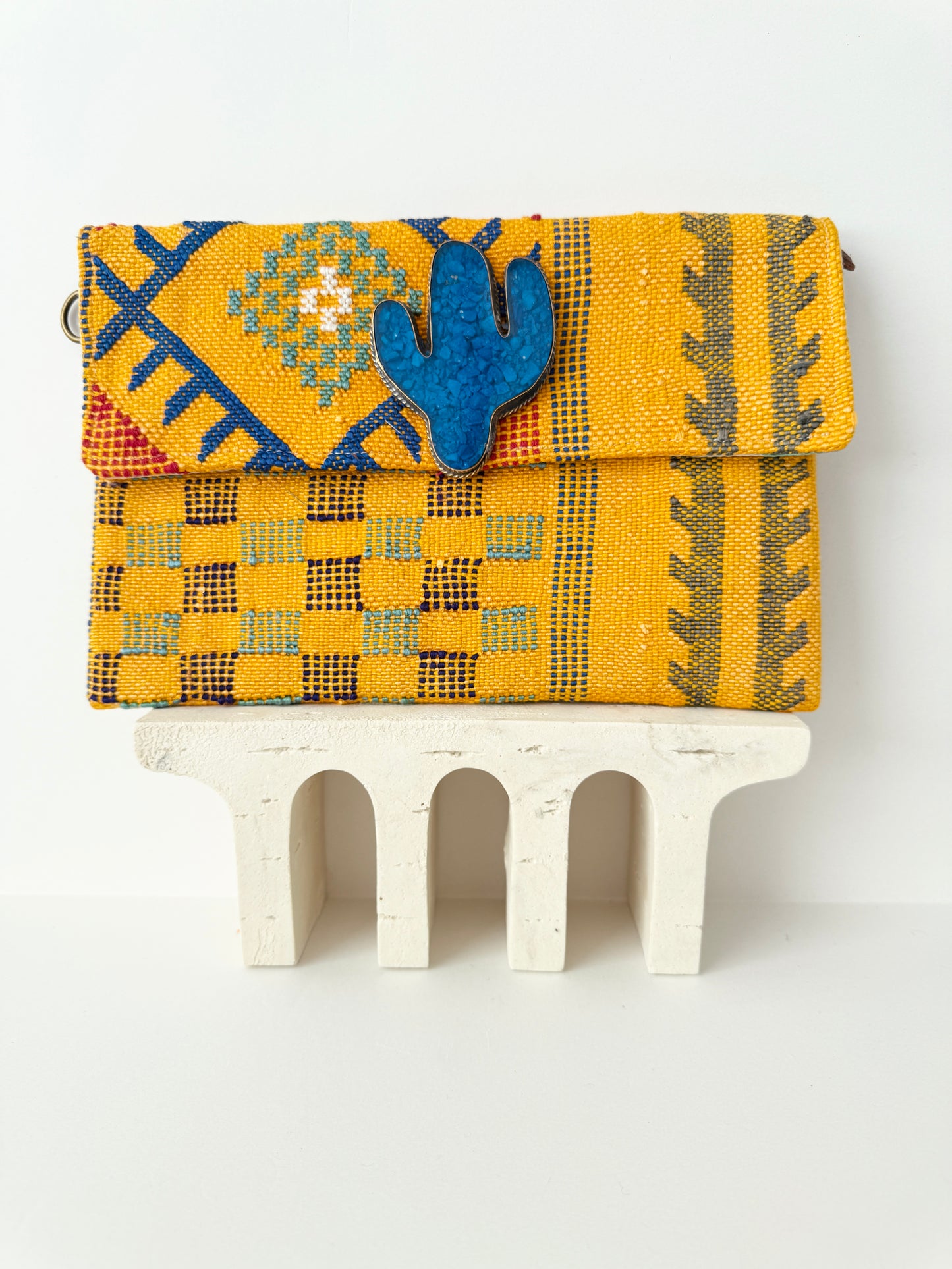 Berber Clutch - Tumeric