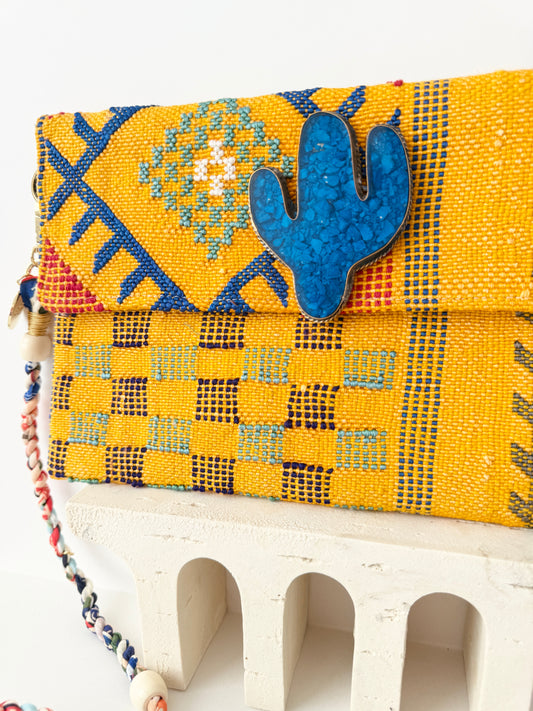 Berber Clutch - Tumeric