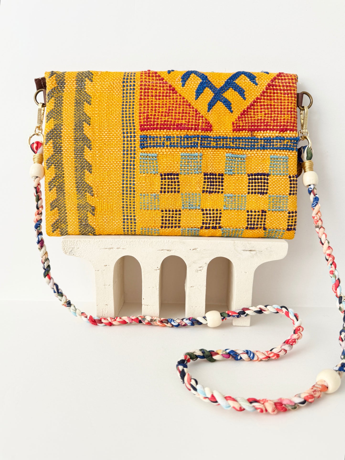 Berber Clutch - Tumeric