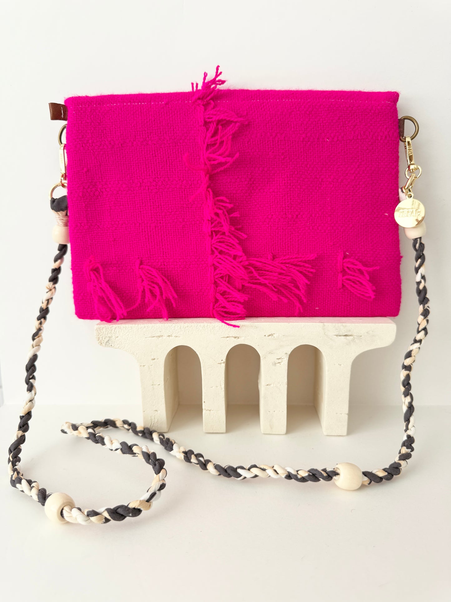 Berber Clutch - Pink Pepper