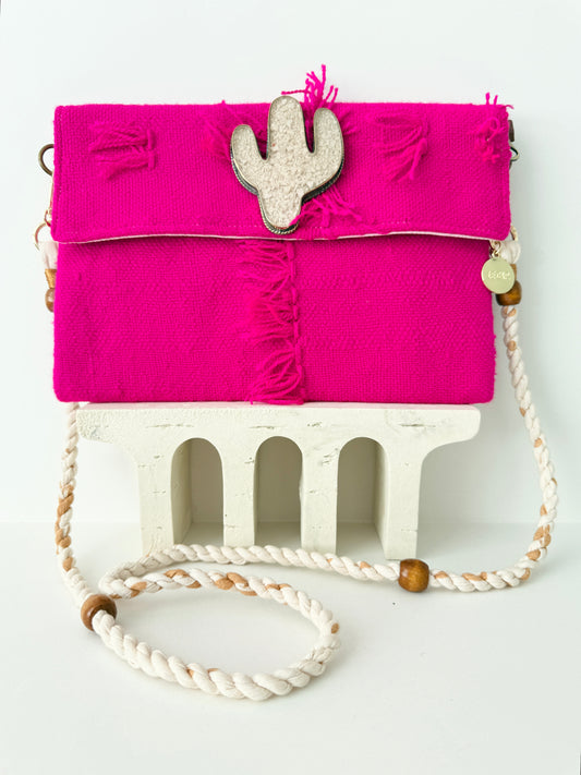 Berber Clutch - Pink Pepper