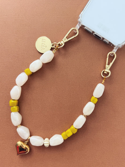 Luna - Beaded Charm Strap