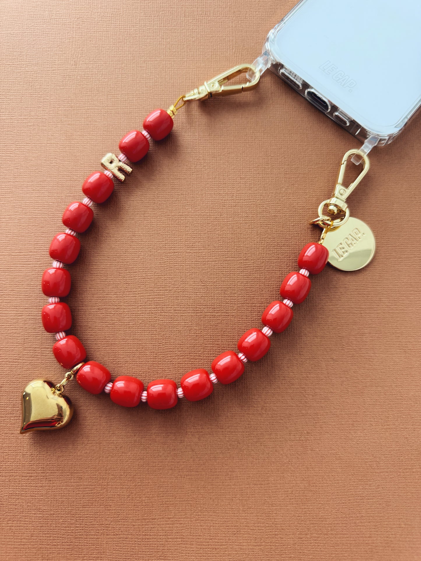 Eternal Flame - Beaded Charm Strap