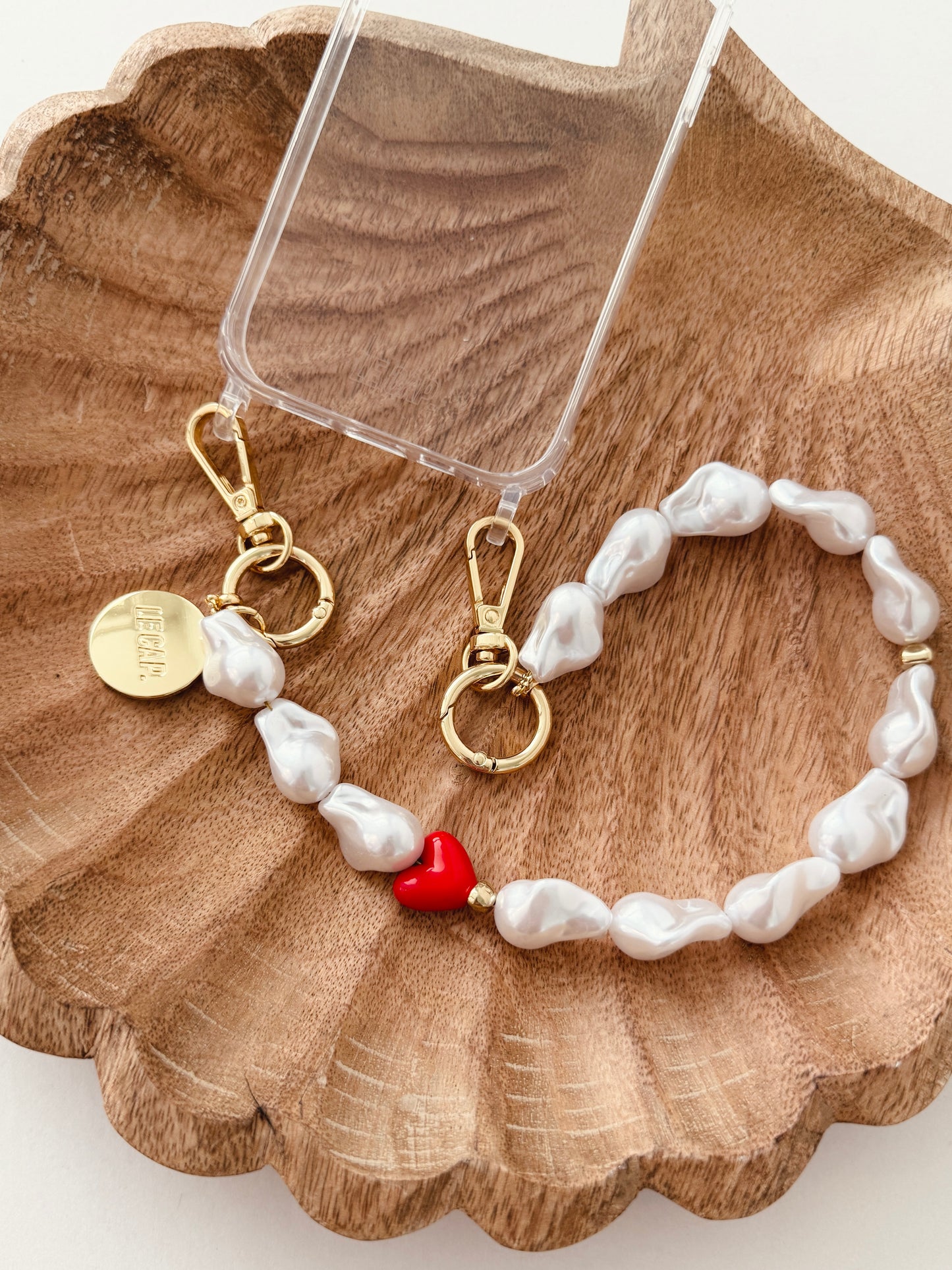 Beaded Wristy Strap - Pearly Girl