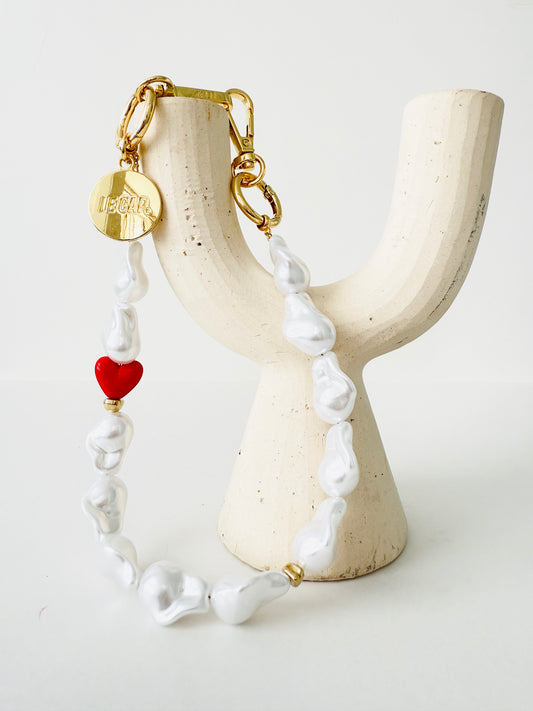 Beaded Wristy Strap - Pearly Girl