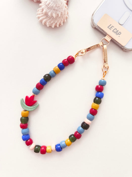 Wristlet Phone Charm - Chasing Rainbows