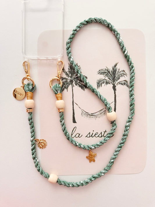 Green Bandana Crossbody Strap