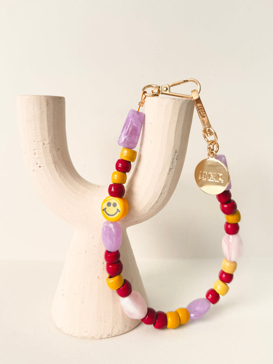 Beaded Wristy Strap -  Happy Days