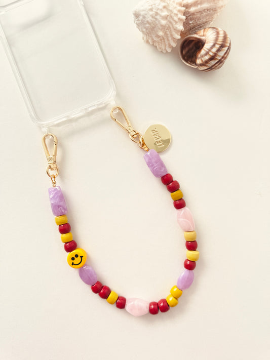 Beaded Wristy Strap -  Happy Days