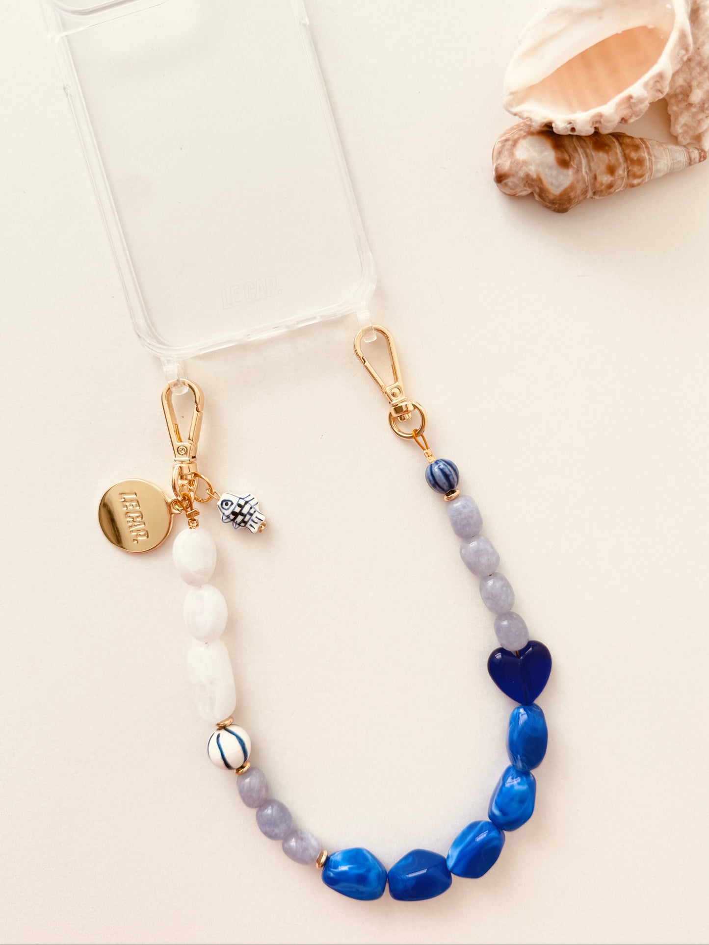 Beaded Wristy Strap - Blue Lagoon