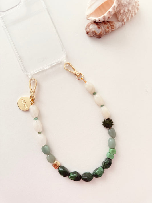 Beaded Wristy Strap - Pistachio Party