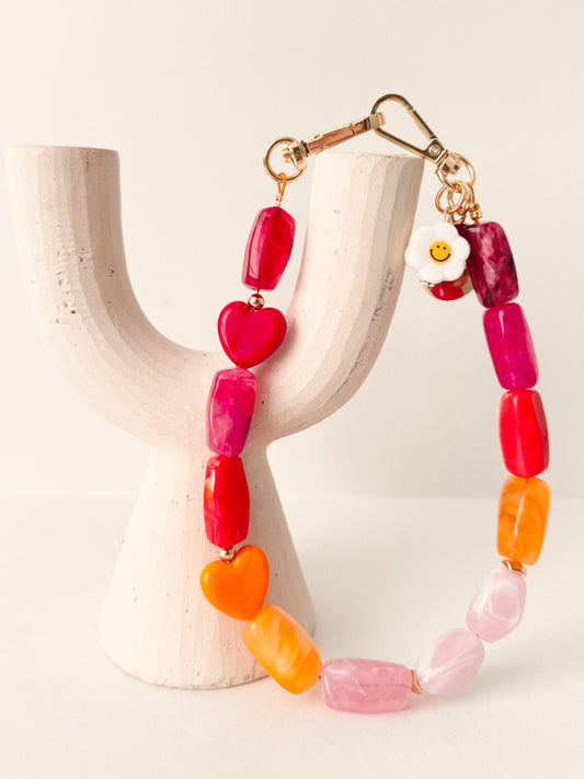 Beaded Wristy Strap - Sunset in Santa Monica