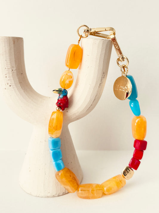 Beaded Wristy Strap - Rio Rhapsody