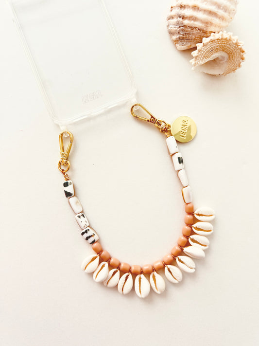 Beaded Wristy Strap - Island Goddess (Natural)