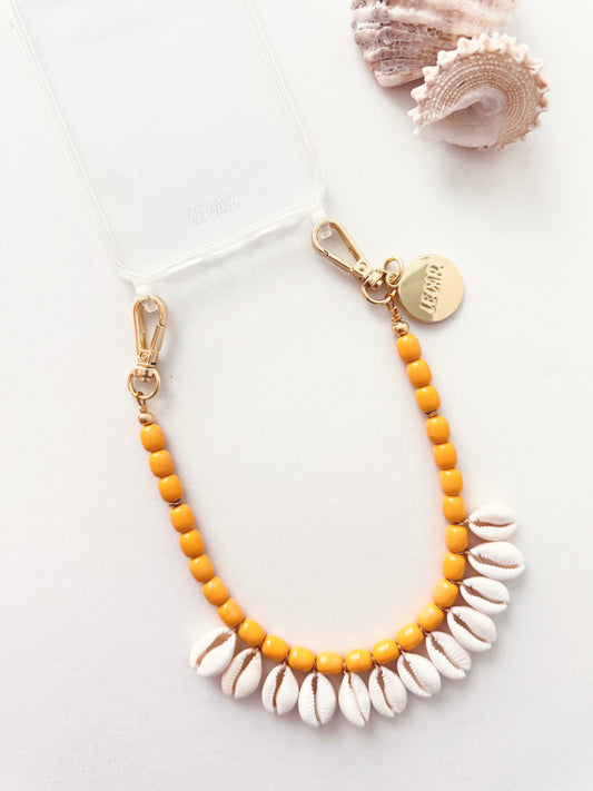 Beaded Wristy Strap - Island Goddess (Yellow)