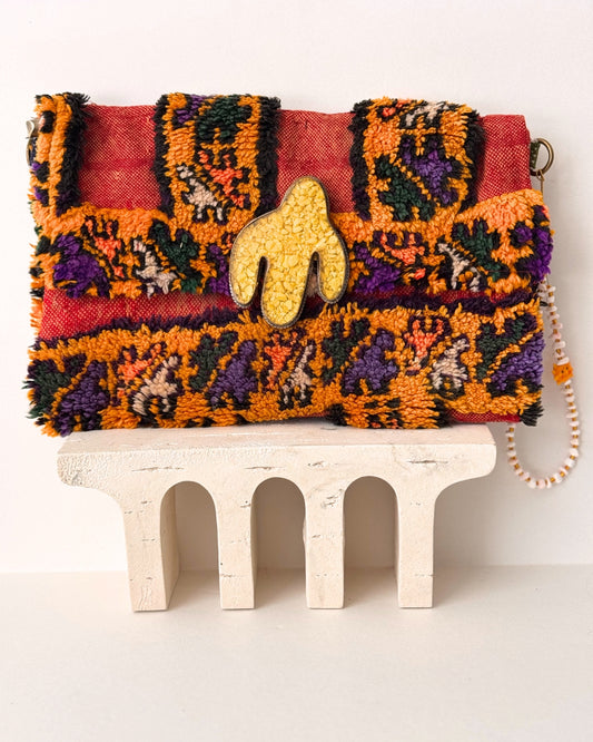 Berber Clutch - Honey Spice