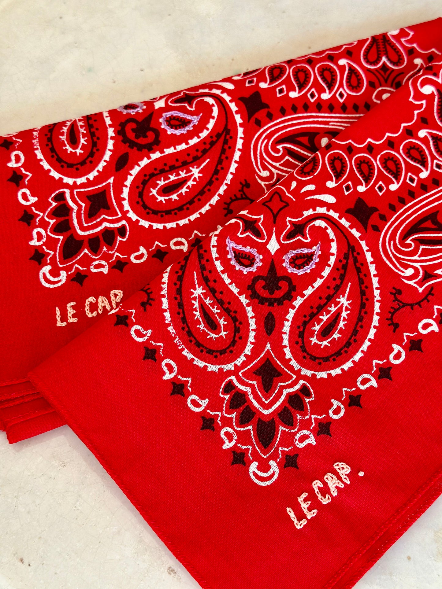 Bandana Scarf - Red