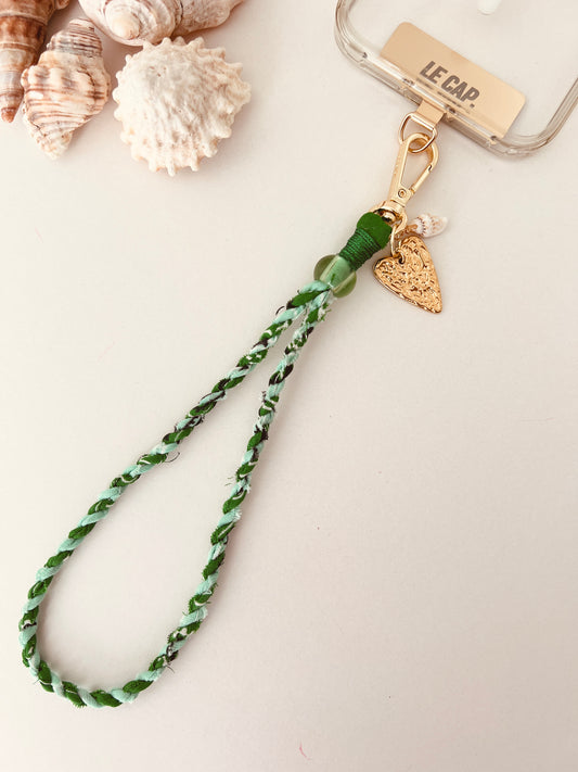 Twistie Phone/Bag Charm - Greens