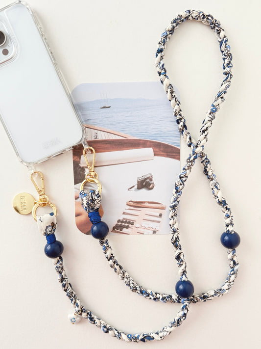Blue Skies Cross-Body Strap + Phone Case