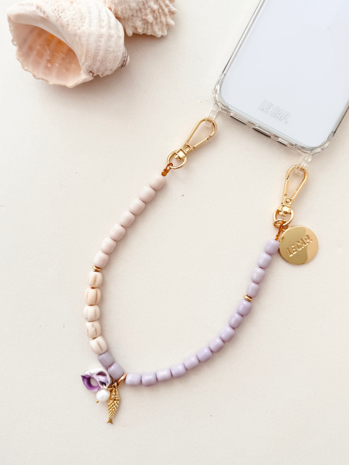 Beaded Wristy Strap - Coral Bay