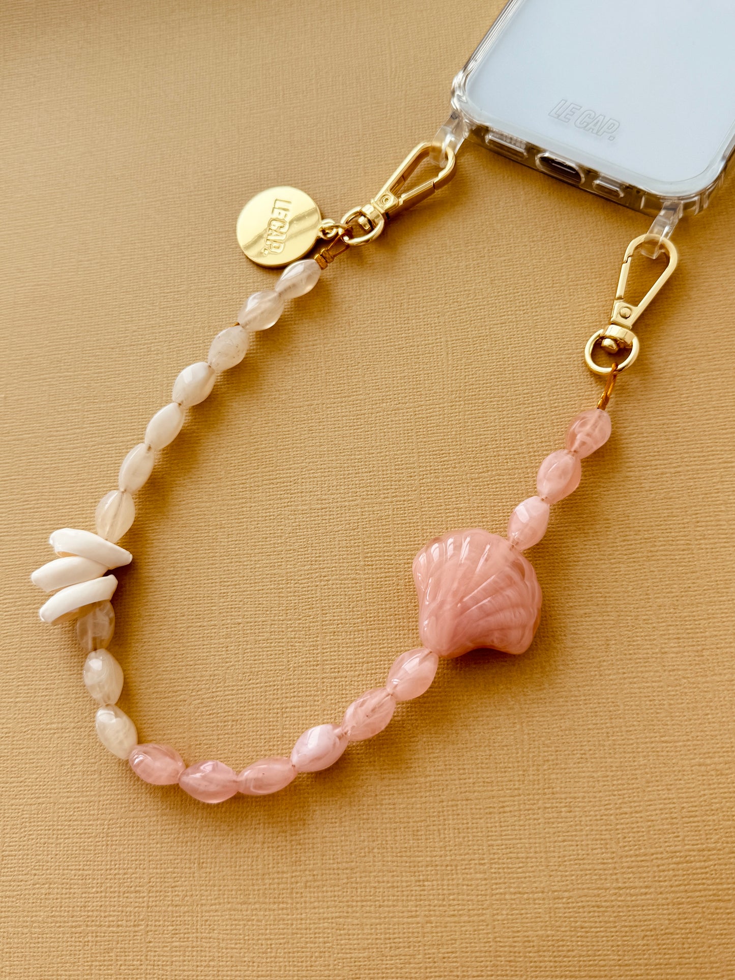 Beaded Wristy Strap - Santa Margherita (Blush Pink)