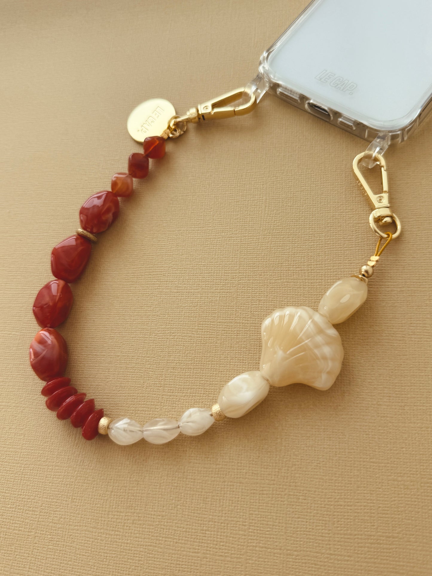 Beaded Wristy Strap - Golden Drift