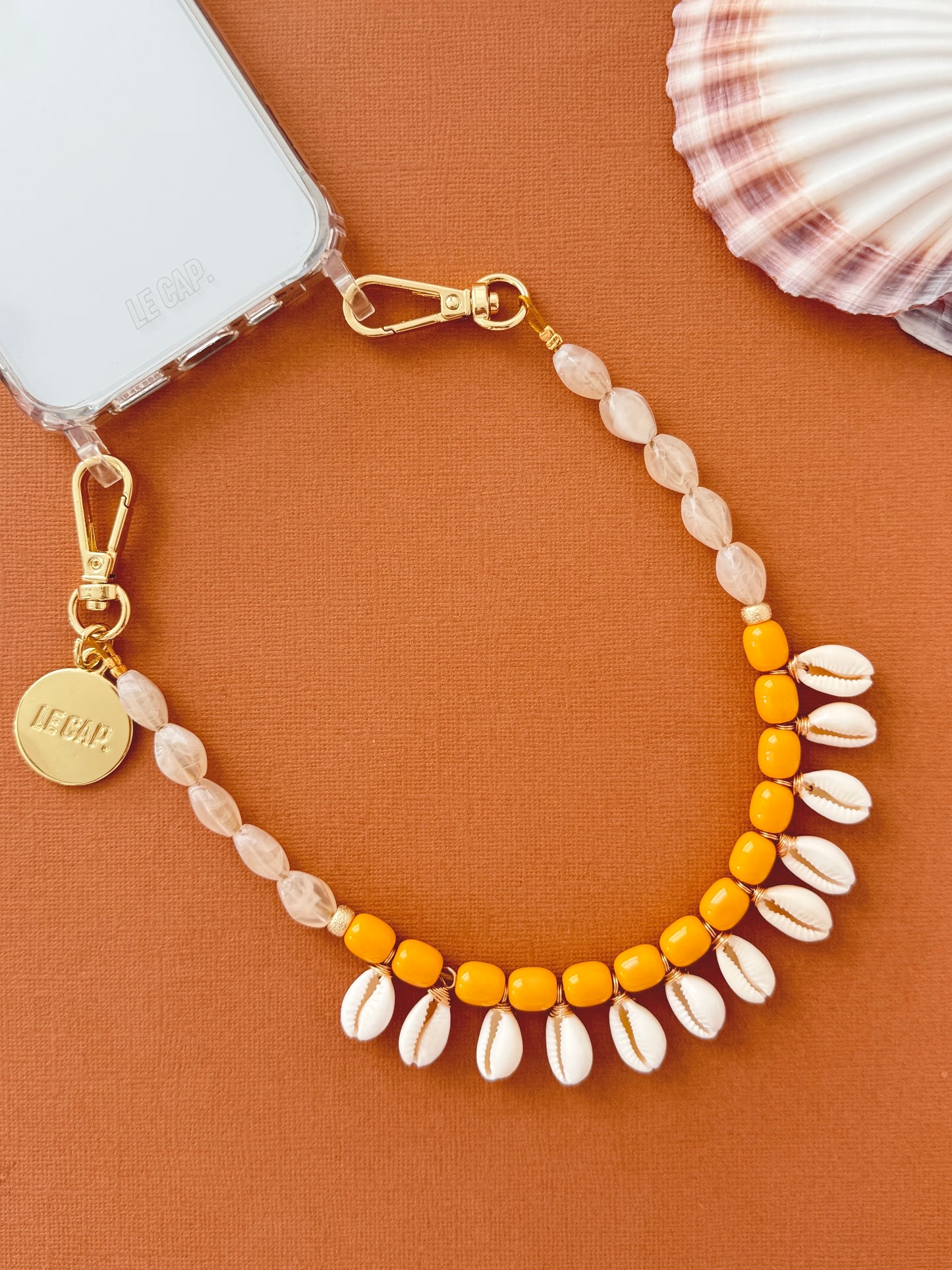 Beaded Wristy Strap - Island Goddess (Yellow)