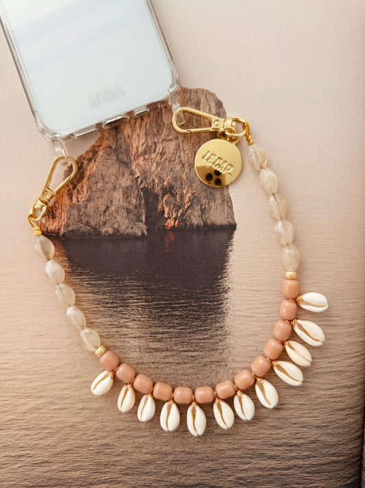 Beaded Wristy Strap - Island Goddess (Natural)