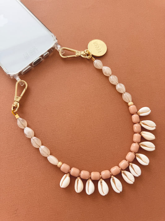 Beaded Wristy Strap - Island Goddess (Natural)