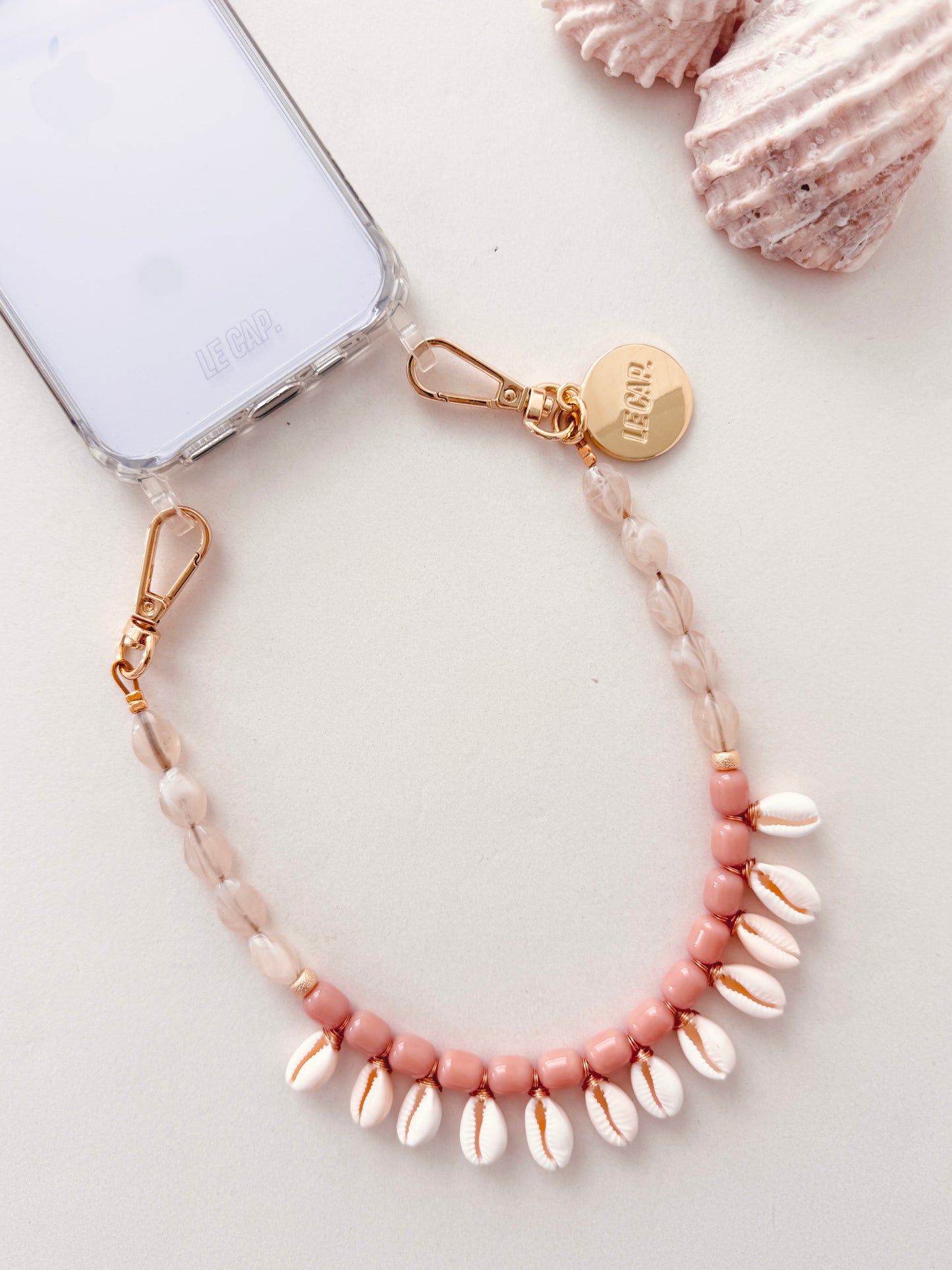 Beaded Wristy Strap - Island Goddess (Natural)