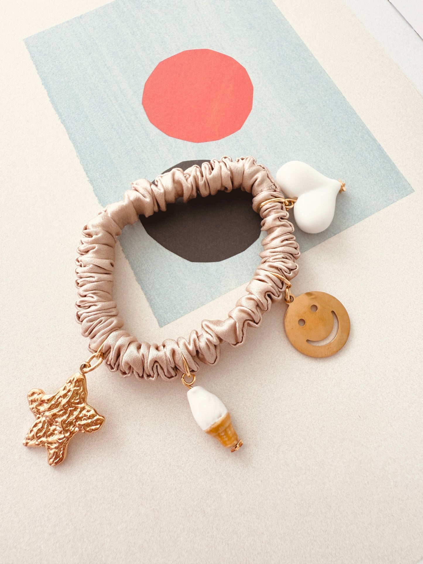 Charmie Silk Scrunchie