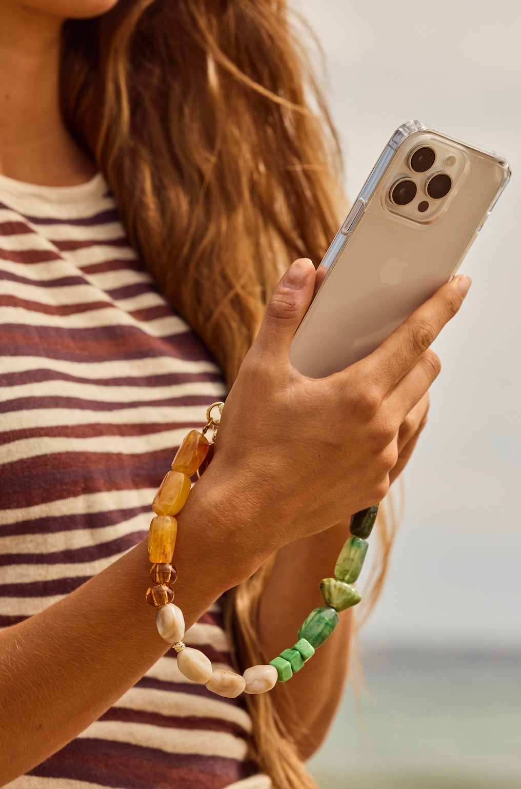 Beaded Wristy Strap - Amber Grove