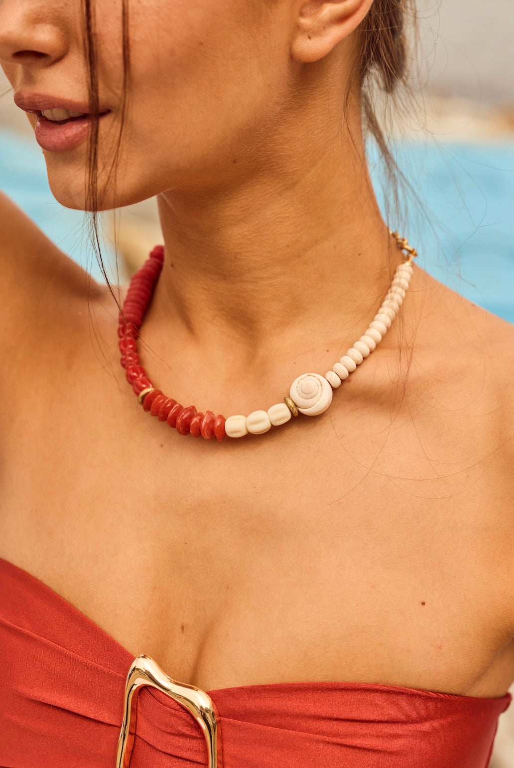 Beaded Wristy Strap - Biarritz